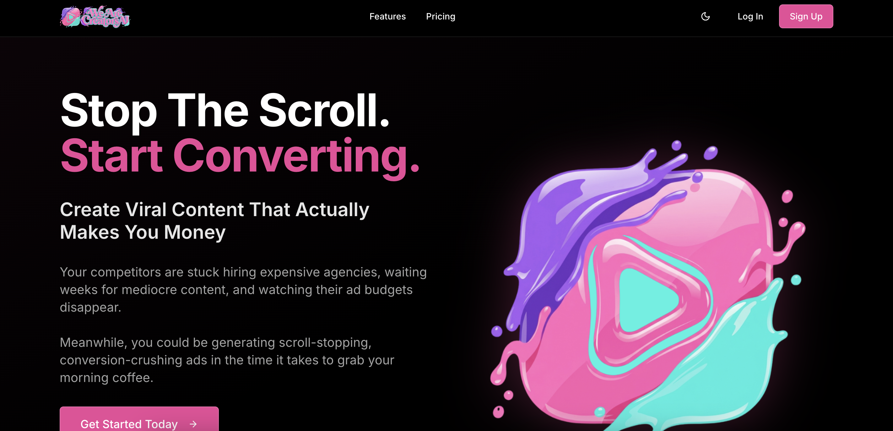 We Are Creators AI - AI-Powered Content Creation Platform
